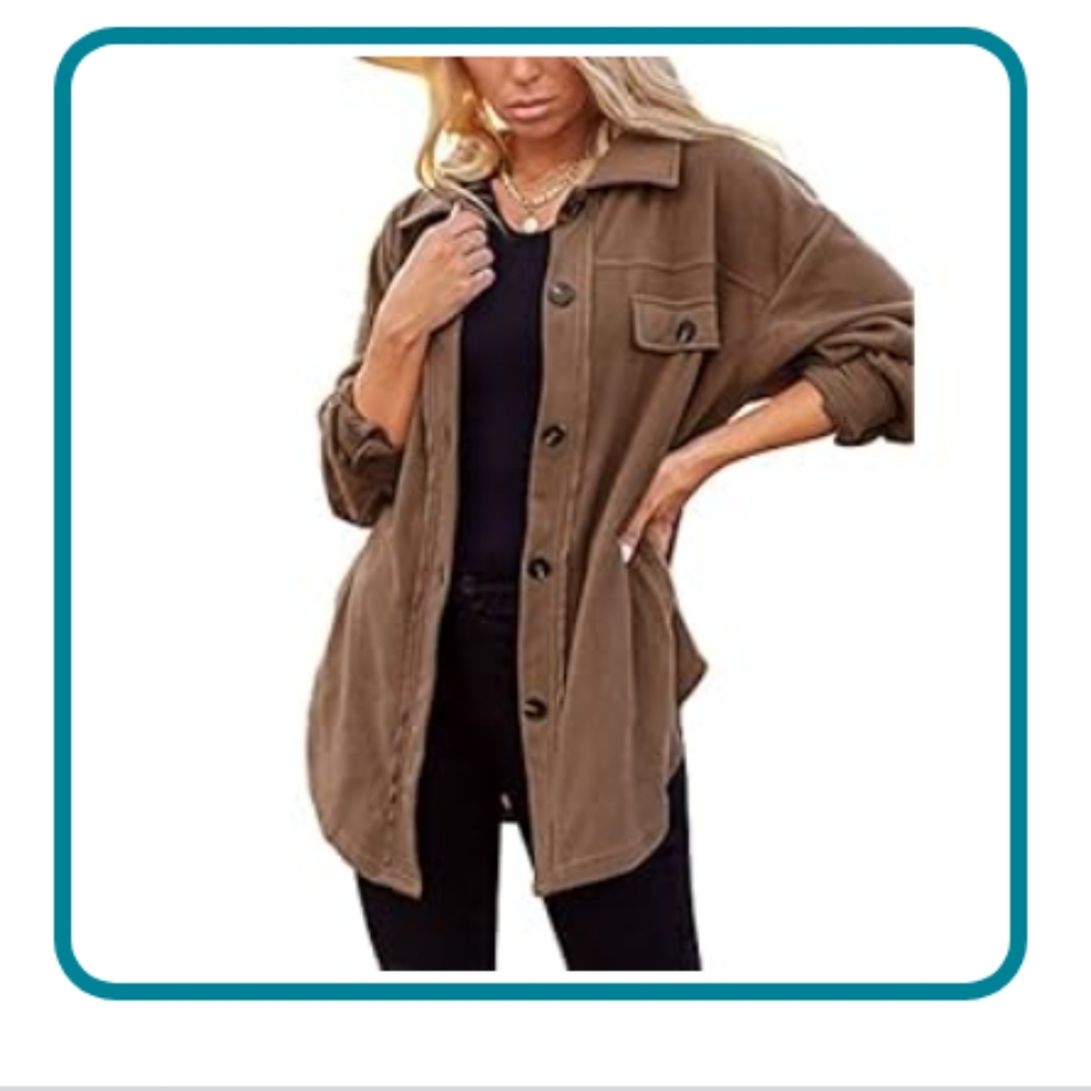 Small super soft casual button cardigan shirt